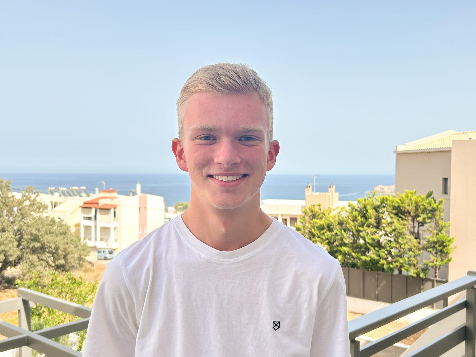 Azubi Lutz Oßenbrink auf Kreta Azubi Lutz Oßenbrink auf Kreta