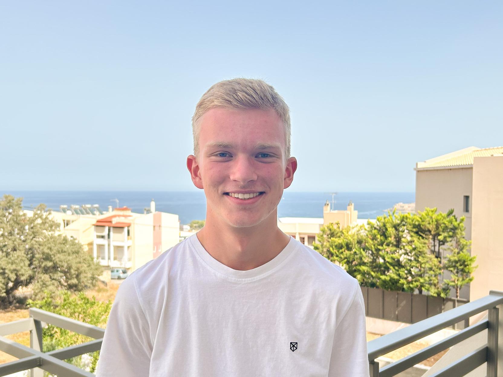 Azubi Lutz Oßenbrink auf Kreta Azubi Lutz Oßenbrink auf Kreta