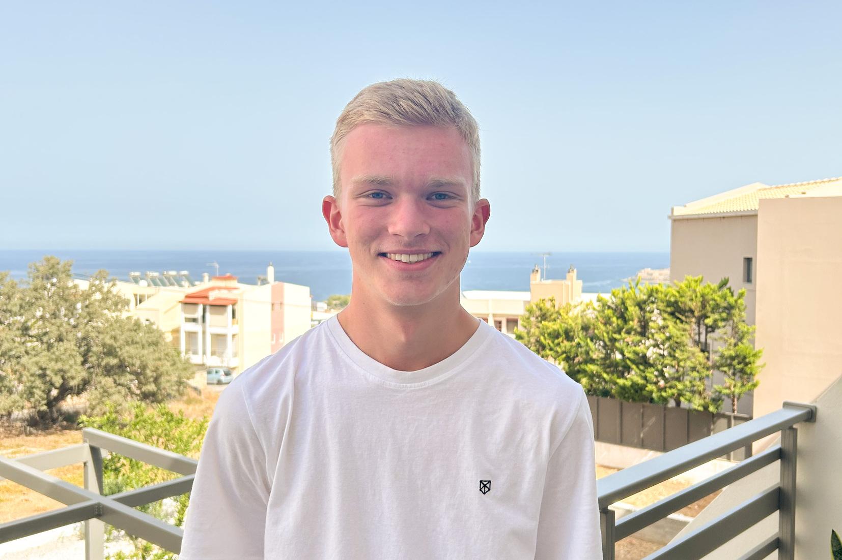 Azubi Lutz Oßenbrink auf Kreta Azubi Lutz Oßenbrink auf Kreta