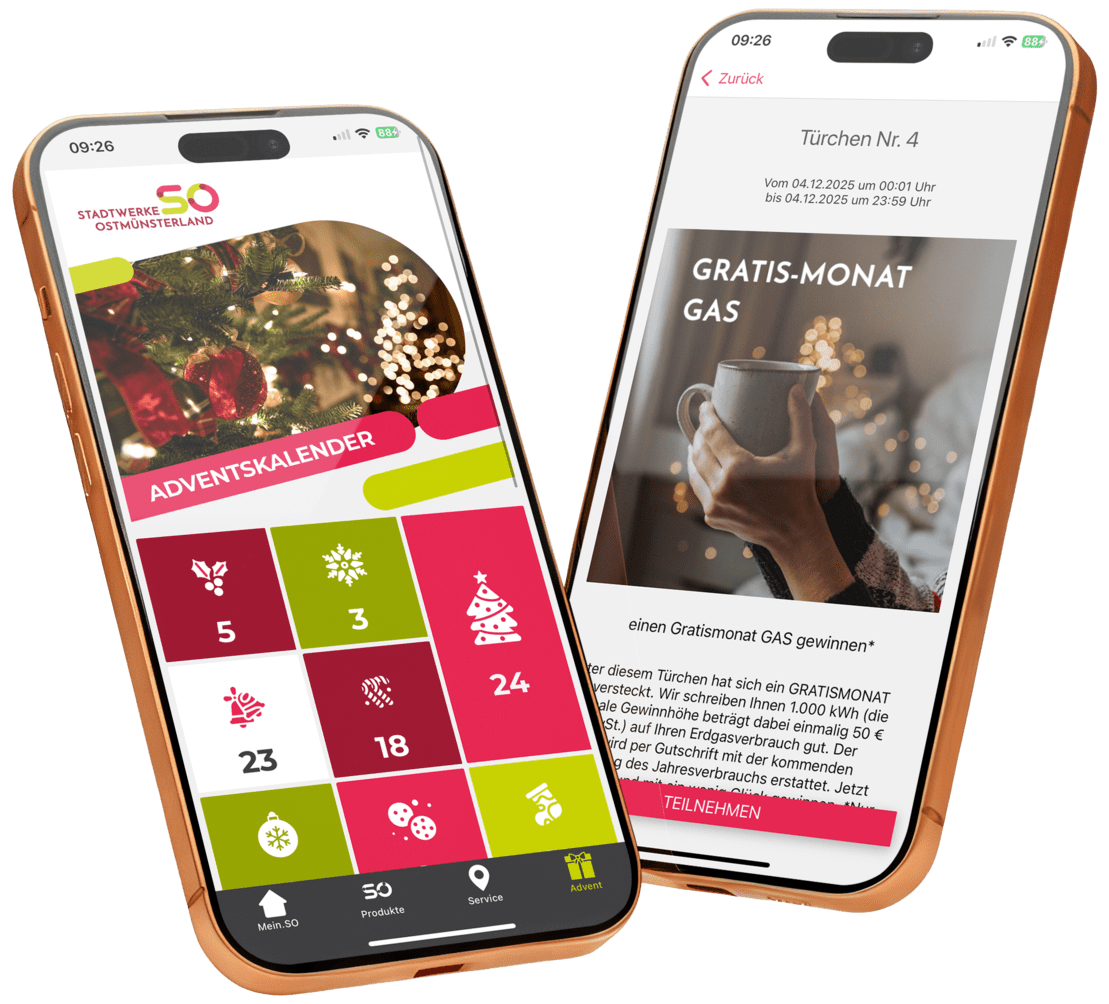 Adventskalender Mein.SO App